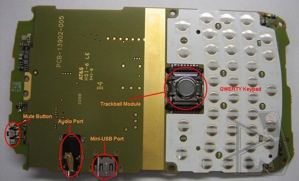 Blackberry bold pcb 2