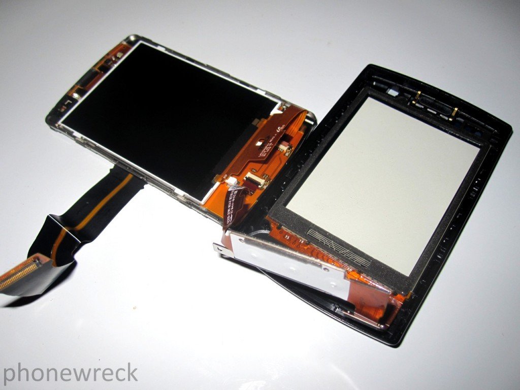 Exposed back-side of device